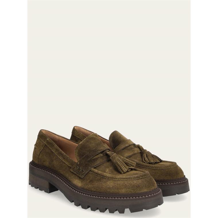 Billi Bi A1226 Loafers, Olive